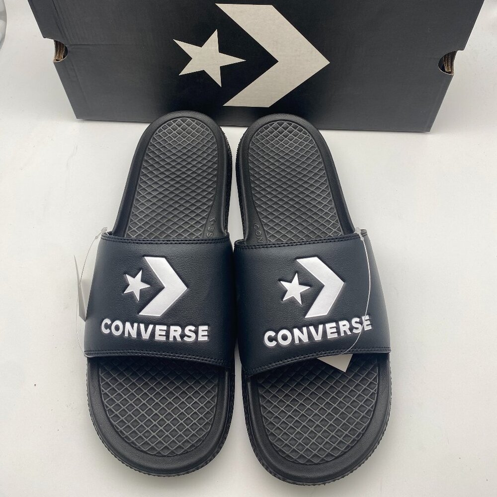 CONVERSE ALL STAR SLIDE BLACK #171214C US MEN'S SIZE 13